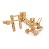 Pony Set constructie mecanica din lemn Polytechnical Large, 300 piese, Pony