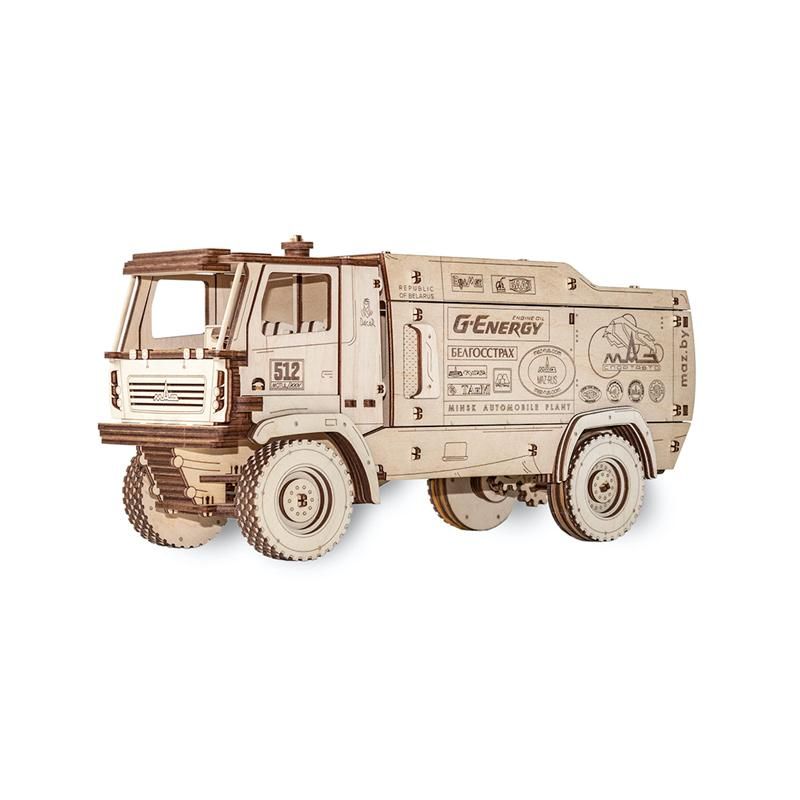 EWA Set constructie cu mecanism Puzzle 3D MAZ 5309RR SCALE 1:20 din lemn 306 piese @ EWA EWA Set constructie cu mecanism Puzzle 3D MAZ 5309RR SCALE 1:20 din lemn 306 piese @ EWA
