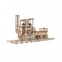 EWA Set constructie cu mecanism Puzzle 3D LOCOMOTION din lemn 325 piese @ EWA
