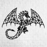 EWA Puzzle 3D decorativ DRAGON din lemn 344 piese @ EWA