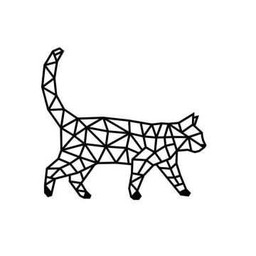 EWA Puzzle 3D decorativ CAT din lemn 260 piese