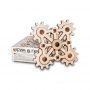 EWA Set constructie mini cu mecanism Puzzle 3D TWISTER MINI din lemn 18 piese @ EWA