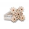 EWA Set constructie mini cu mecanism Puzzle 3D TWISTER MINI din lemn 18 piese @ EWA