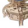 EWA Set constructie cu mecanism Puzzle 3D THE GLOBE albastru din lemn 393 piese @ EWA