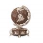 EWA Set constructie cu mecanism Puzzle 3D THE GLOBE maro din lemn 393 piese @ EWA