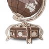 EWA Set constructie cu mecanism Puzzle 3D THE GLOBE maro din lemn 393 piese @ EWA