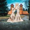 EWA Set constructie cu mecanism Puzzle 3D TREBUCHET din lemn 94 piese @ EWA