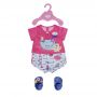 Zapf Zapf BABY born - Pijama baie si papucei 43 cm