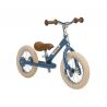 Trybike Bicicleta fara pedale vintage 2 in 1 tricicleta copii, albastru,