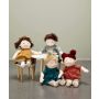 byASTRUP Papusa bumbac Victor, 42cm, +1 an,