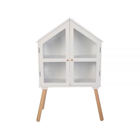 byASTRUP Casuta biblioteca 55 x 25 x 87cm, din lemn, +3 ani,