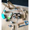 MAMAMEMO Set de constructie, din lemn,