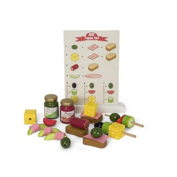MAMAMEMO Set gustari (tapas) de jucarie, 3+