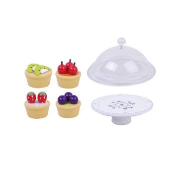 MAMAMEMO Platou tip clopot cu prajituri, 3+