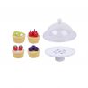 MAMAMEMO Platou tip clopot cu prajituri, 3+