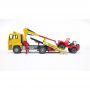 BRUDER BRUDER - CAMION DE TRACTARE MAN TGA SI VEHICUL DE TEREN