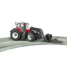 BRUDER BRUDER - TRACTOR STEYR 6300 TERRUS CVT CU INCARCATOR FRONTAL