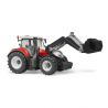 BRUDER BRUDER - TRACTOR STEYR 6300 TERRUS CVT CU INCARCATOR FRONTAL