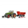BRUDER BRUDER - TRACTOR FENDT 1050 VARIO CU MECANIC SI ECHIPAMENT