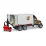 BRUDER BRUDER - CAMION UPS MACK GRANITE CU STIVUITOR