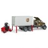 BRUDER BRUDER - CAMION UPS MACK GRANITE CU STIVUITOR