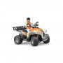 BRUDER BRUDER - ATV CU SOFER
