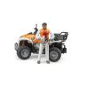 BRUDER BRUDER - ATV CU SOFER