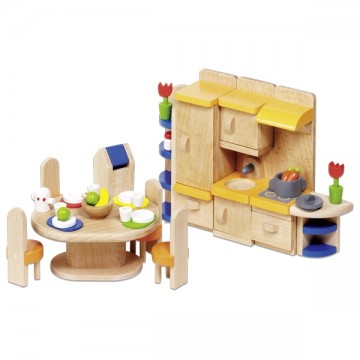 Goki Mobilier pentru casute papusi Bucatarie 2