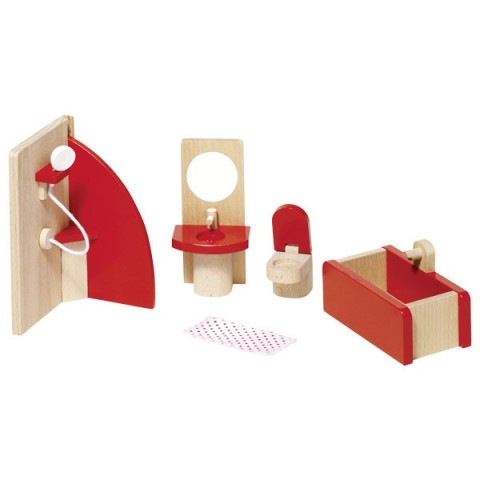 Goki Mobilier pentru casute papusi Baie