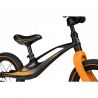 Lionelo - Bicicleta cu roti gonflabile, fara pedale Bart, Negru