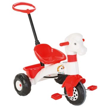 Pilsan Tricicleta Pony white cu maner