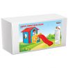 Pilsan Casuta cu tobogan pentru copii  Happy House blue