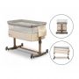 Lionelo - Patut Co-Sleeper cu balansare, Leonie, Beige Sand