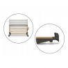 Lionelo - Patut Co-Sleeper cu balansare, Leonie, Beige Sand