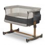 Lionelo - Patut Co-Sleeper cu balansare, Leonie, Grey Sand