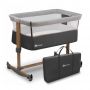 Lionelo - Patut Co-Sleeper cu balansare, Leonie, Grey Sand