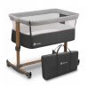 Lionelo - Patut Co-Sleeper cu balansare, Leonie, Grey Sand
