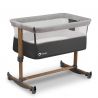 Lionelo - Patut Co-Sleeper cu balansare, Leonie, Grey Sand