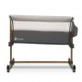Lionelo - Patut Co-Sleeper cu balansare, Leonie, Grey Sand