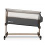 Lionelo - Patut Co-Sleeper cu balansare, Leonie, Grey Sand