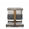 Lionelo - Patut Co-Sleeper cu balansare, Leonie, Grey Sand