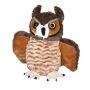 WILD REPUBLIC Bufnita cu Coarne - Jucarie Plus Wild Republic 30 cm