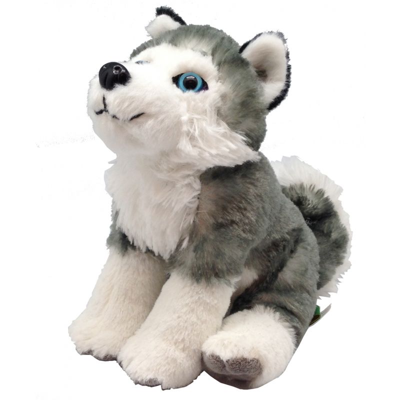 WILD REPUBLIC Catelus Husky - Jucarie Plus Wild Republic 20 cm WILD REPUBLIC Catelus Husky - Jucarie Plus Wild Republic 20 cm