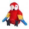 WILD REPUBLIC Papagal Macaw Stacojiu - Jucarie Plus Wild Republic 20 cm