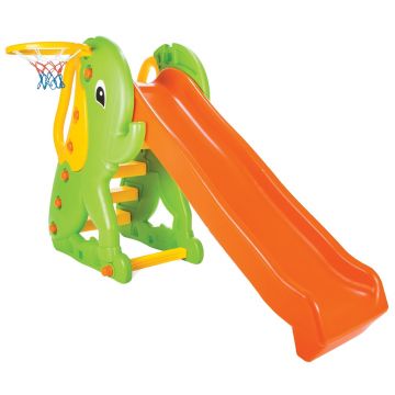 Pilsan Tobogan Elephant Slide orange green