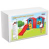 Pilsan Casuta cu tobogan pentru copii  Double Happy House blue
