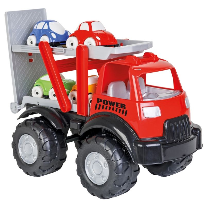Pilsan Camion Power Transport Truck cu 4 masinute Pilsan Camion Power Transport Truck cu 4 masinute