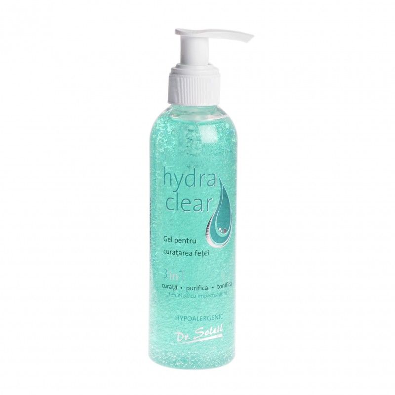 SL0552 Gel pentru curatarea fetei Dr. Soleil, 200 ml SL0552 Gel pentru curatarea fetei Dr. Soleil, 200 ml
