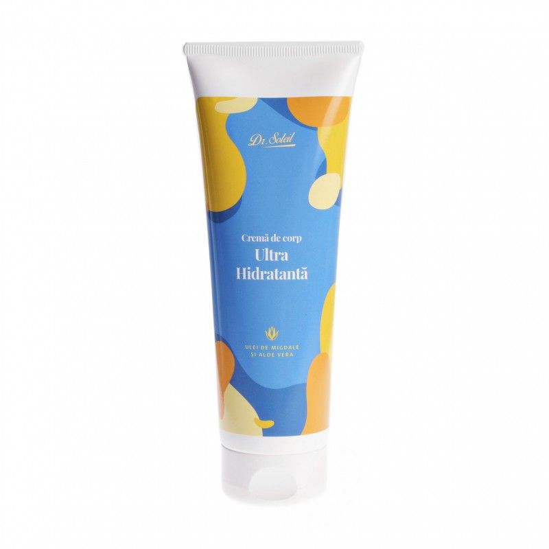 SL0828 Crema de corp ultra hidratanta Dr. Soleil cu Ulei de Migdale si Aloe Vera, 250 ml