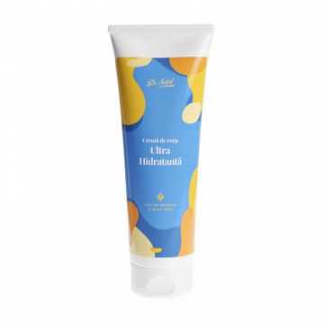 Crema de corp ultra hidratanta Dr. Soleil cu Ulei de Migdale si Aloe Vera, 250 ml